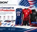 Custom sportswear manufacturer in USA markets