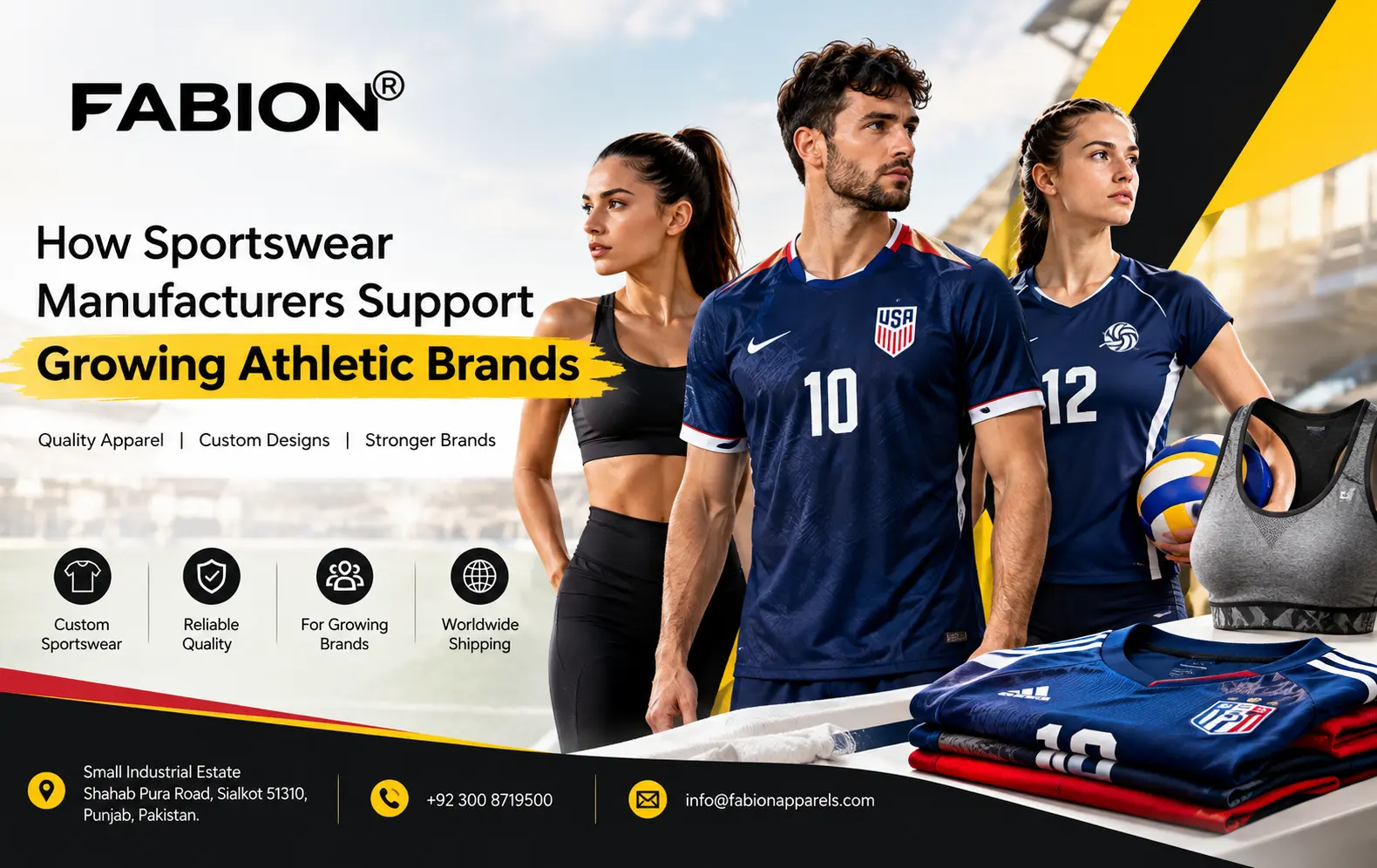 sportswear manufacturer